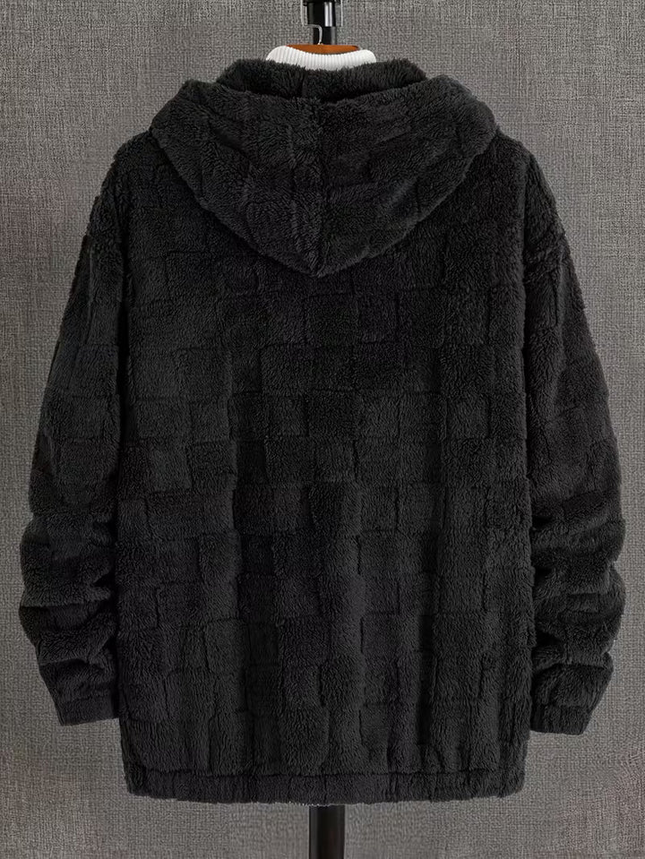Karun - Chaqueta De Forro Polar Con Capucha Y Cremallera