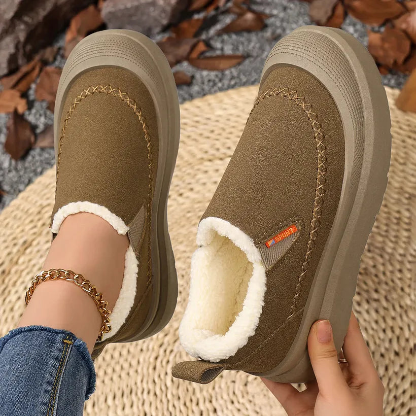 Adelya - Zapatos Elegantes Con Forro De Piel Sintética