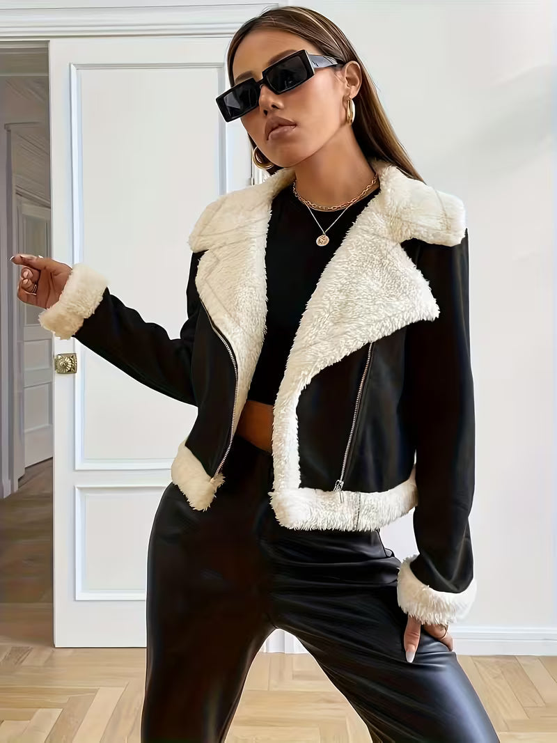 Zilia - Chaqueta De Manga Larga Con Forro Polar