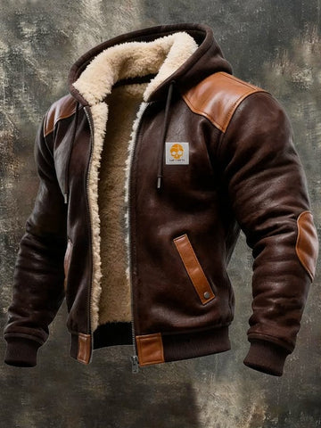 Kruithof - Chaqueta Con Capucha y Forro Polar