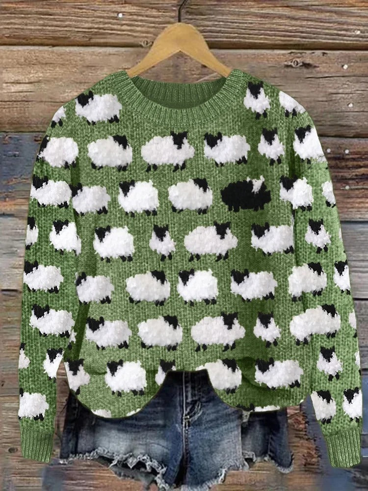 Beena – Jersey De Cuello Redondo