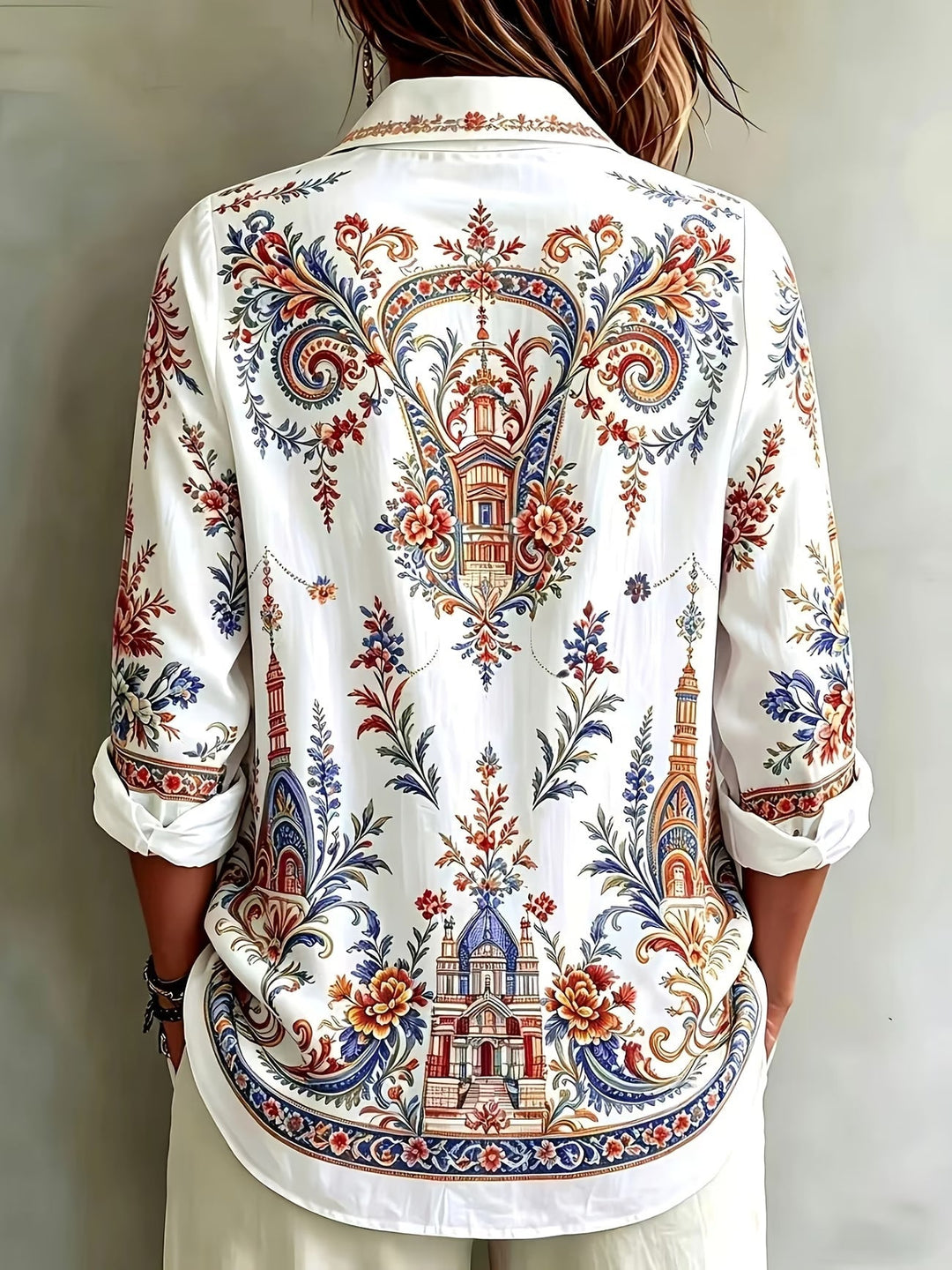 Aldana - Camisa De Manga Larga Con Botones