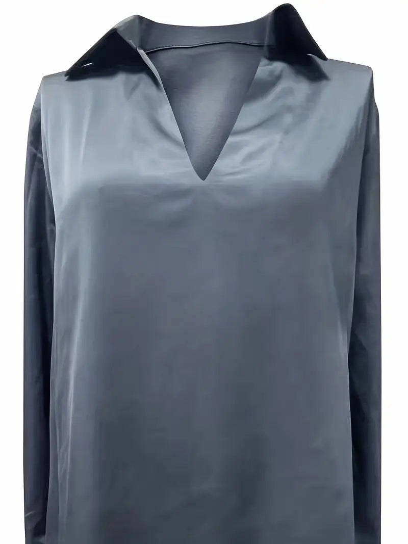 Nadene - Blusa Premium Con Cuello En V
