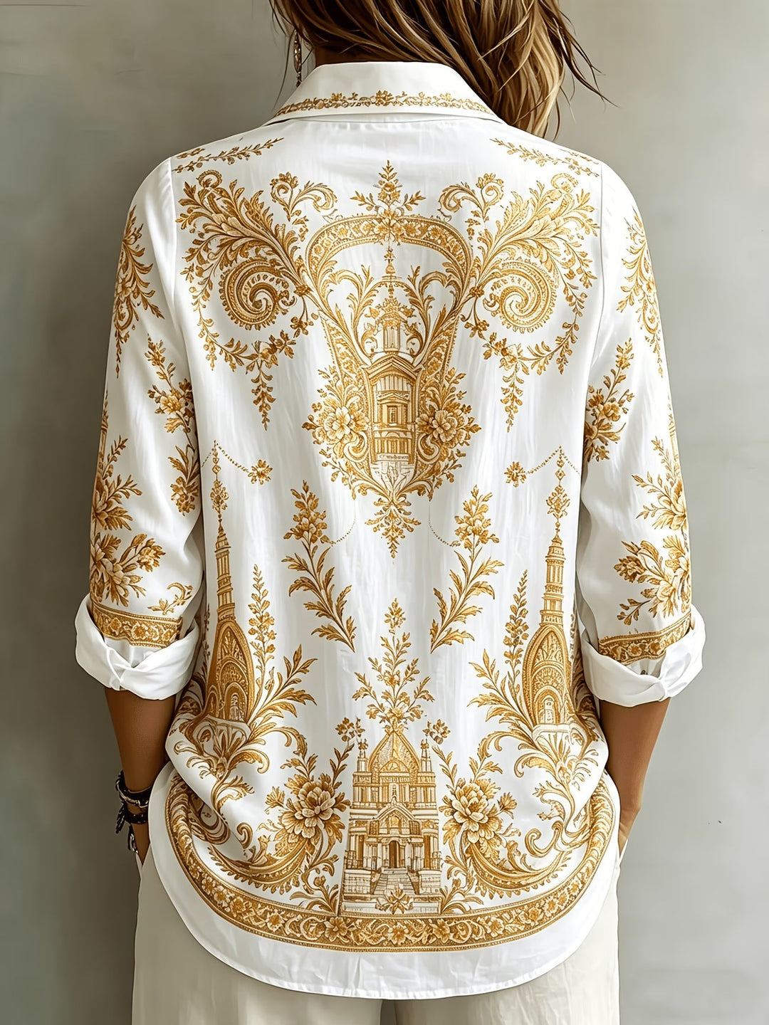 Aldana - Camisa De Manga Larga Con Botones