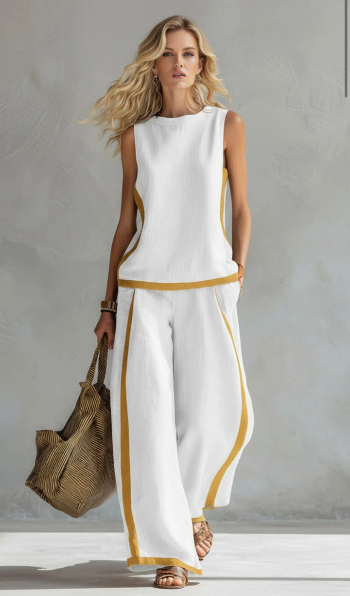 Sachindri - Elegante Traje de Dos Piezas