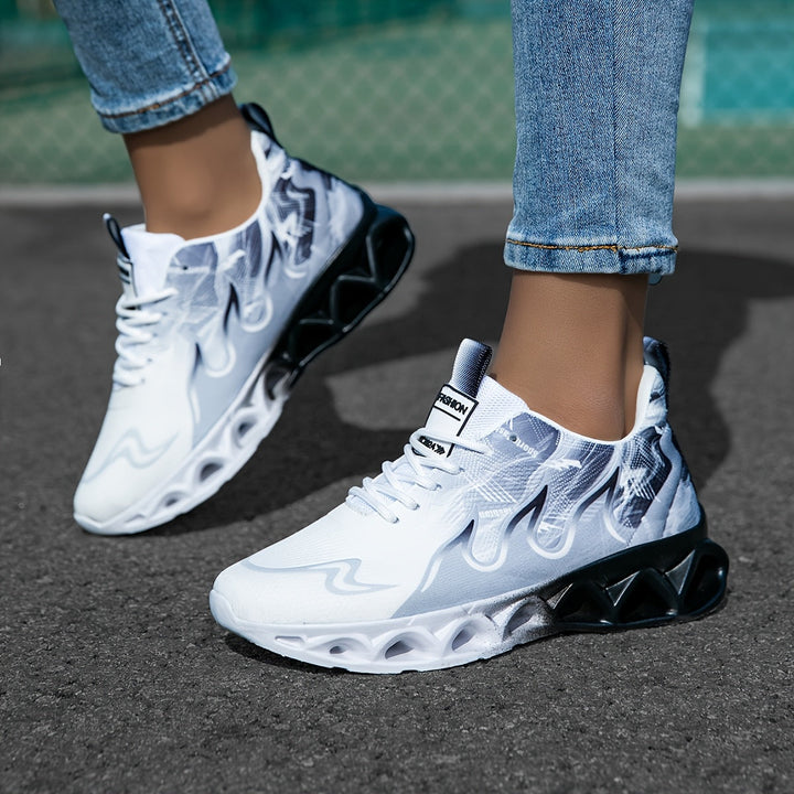 Arelis - Zapatillas Deportivas De Malla Transpirable Con Suela Blanda
