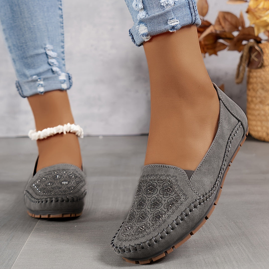 Lyrissa - Zapatos Cosidos Cómodos
