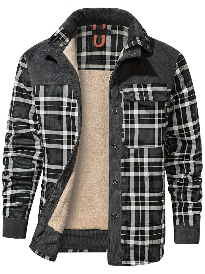 Dalmas - Chaqueta Informal De Invierno a Cuadros
