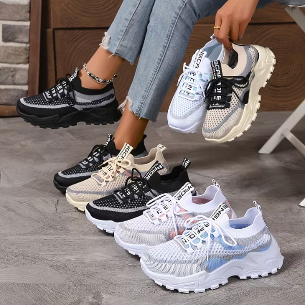 Annelien - Cómodas Zapatillas De Punto