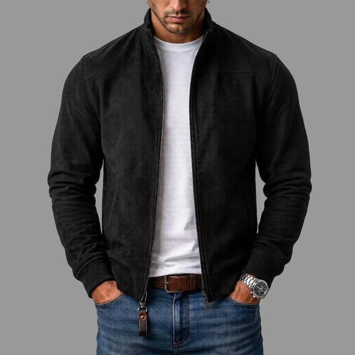 Brayden - Chaqueta Bomber De Ante