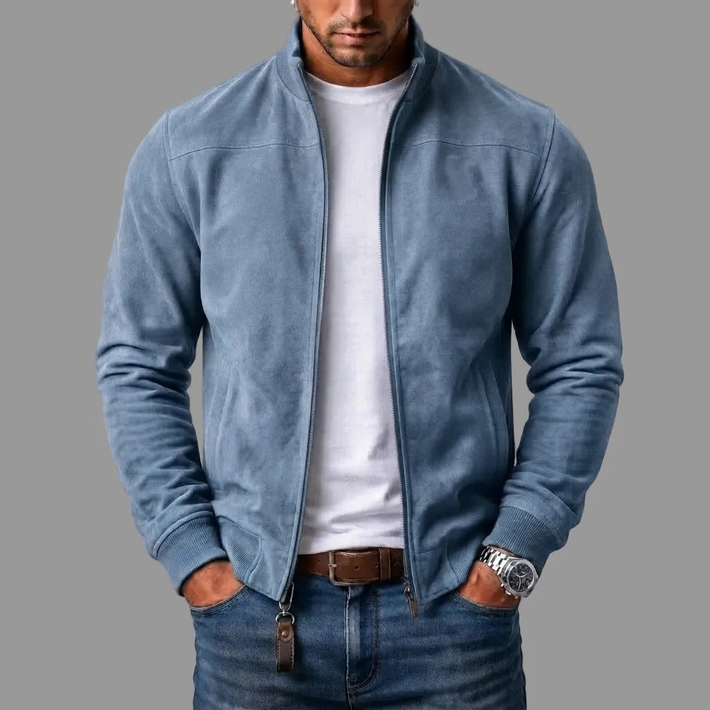 Kerral - Elegante Chaqueta De Ante