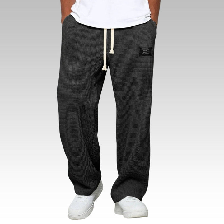 Androw - Pantalón Cómodo De Pierna Ancha