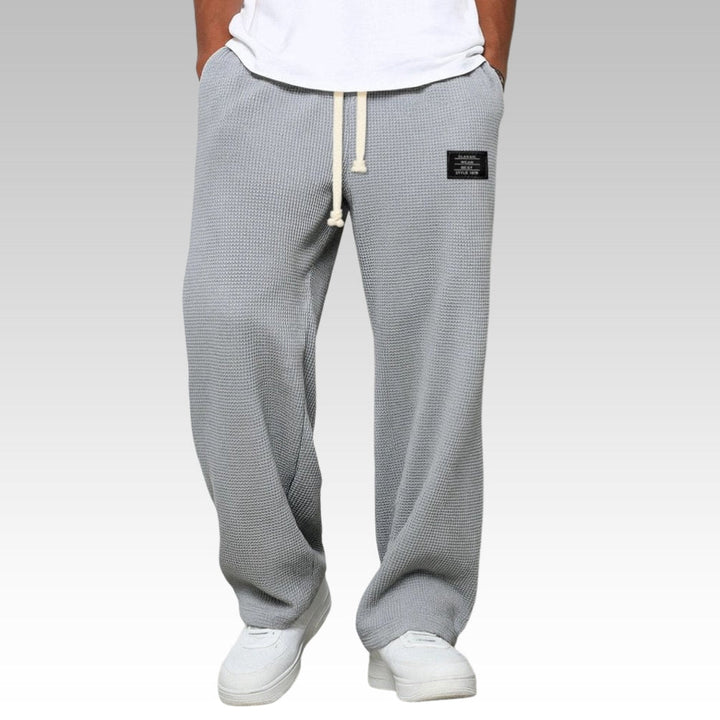 Androw - Pantalón Cómodo De Pierna Ancha