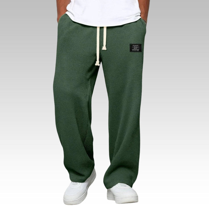 Androw - Pantalón Cómodo De Pierna Ancha