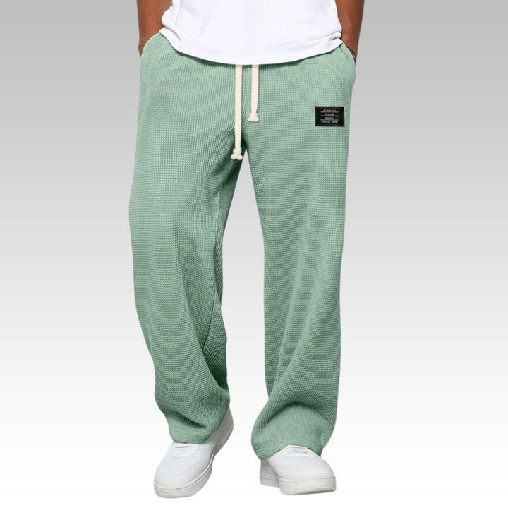 Androw - Pantalón Cómodo De Pierna Ancha