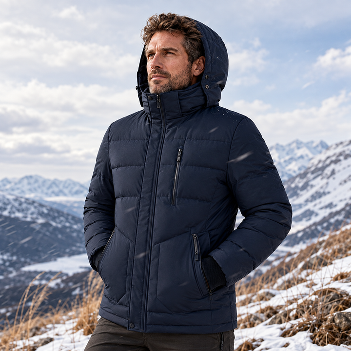 Jahsiah - Abrigo De Invierno Con Forro Polar