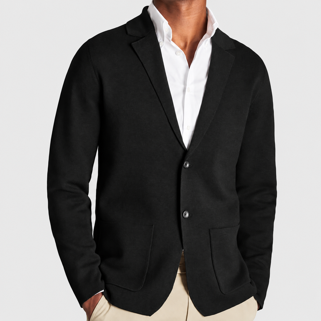 Simkin - Blazer De Punto Con Bolsillos De Parche