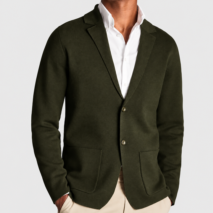Simkin - Blazer De Punto Con Bolsillos De Parche