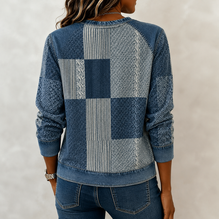 Dievina - Sudadera De Vaquero Vintage