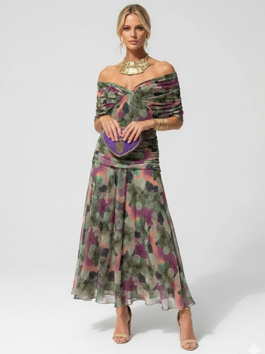 Manich - Vestido midi fluido