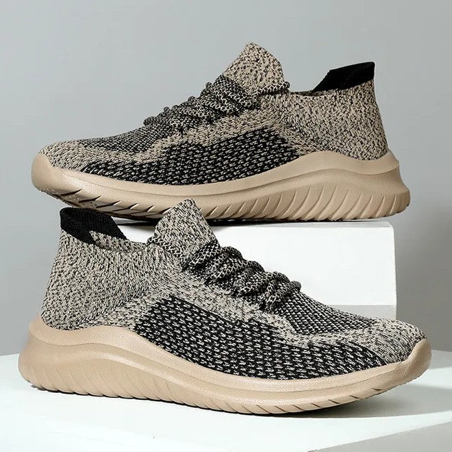 Draca - Zapatillas Deportivas De Punto Transpirables Con Suela Acolchada Y Suave