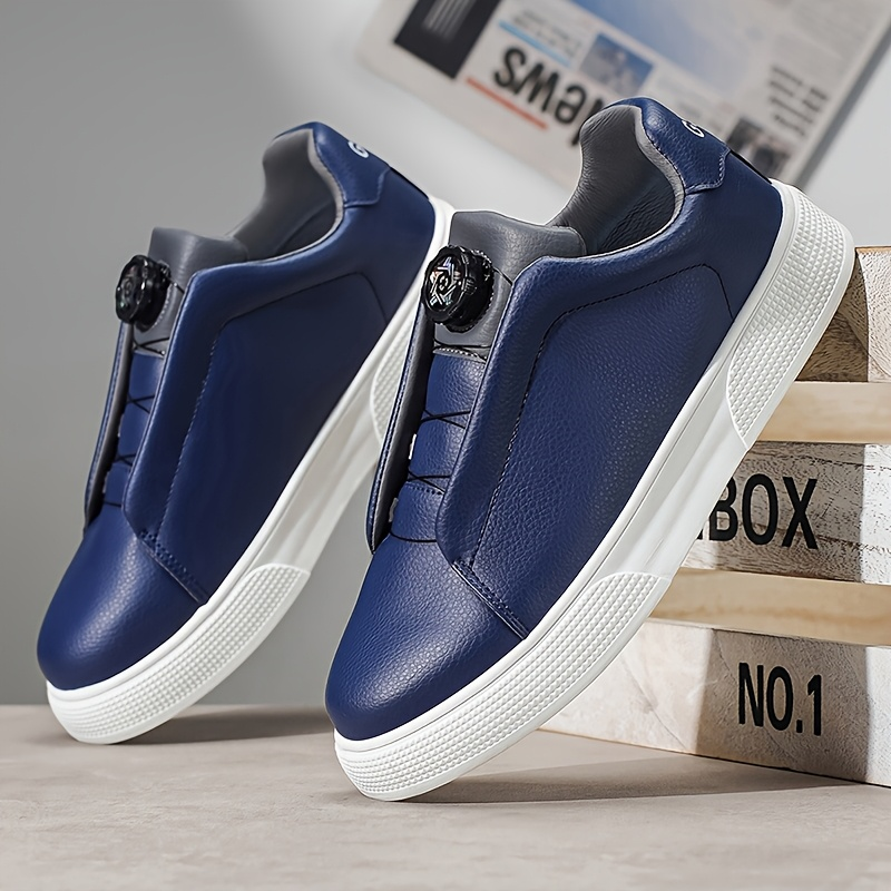 Ektor - Cuero Antideslizante Zapatilla Deportiva