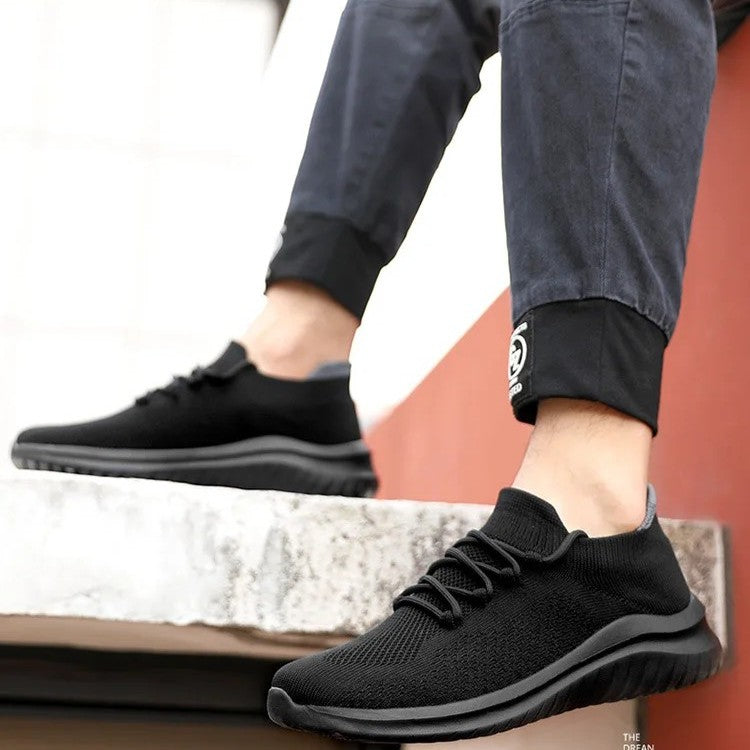 Draca - Zapatillas Deportivas De Punto Transpirables Con Suela Acolchada Y Suave