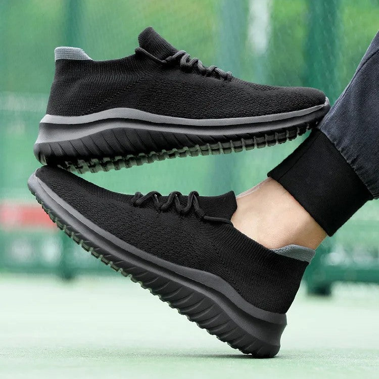 Draca - Zapatillas Deportivas De Punto Transpirables Con Suela Acolchada Y Suave
