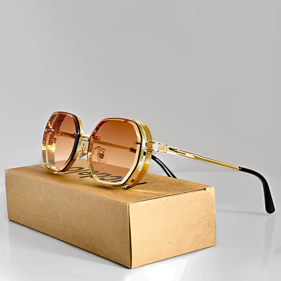 NovaShade - Gafas de sol Cuadradas con Lentes Degradadas