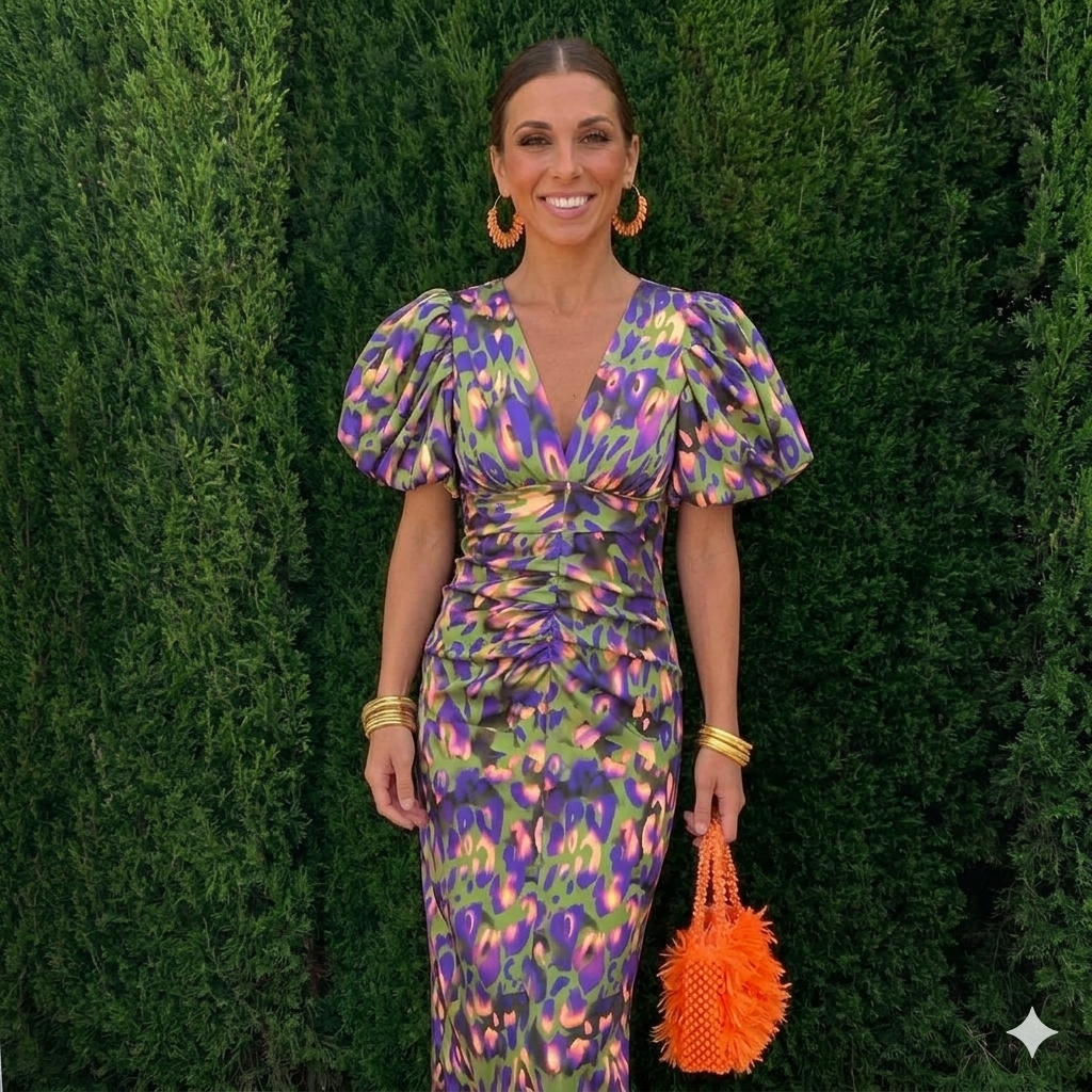 Nutta - Vestido Con Mangas Plisadas