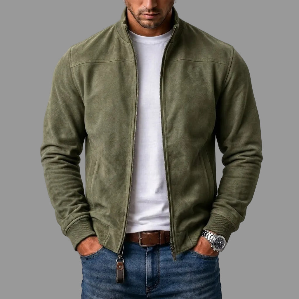 Kerral - Elegante Chaqueta De Ante