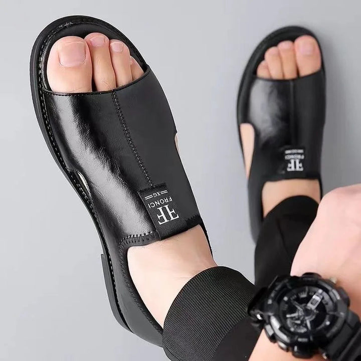 Boriss - Cómoda Sandalia De Piel