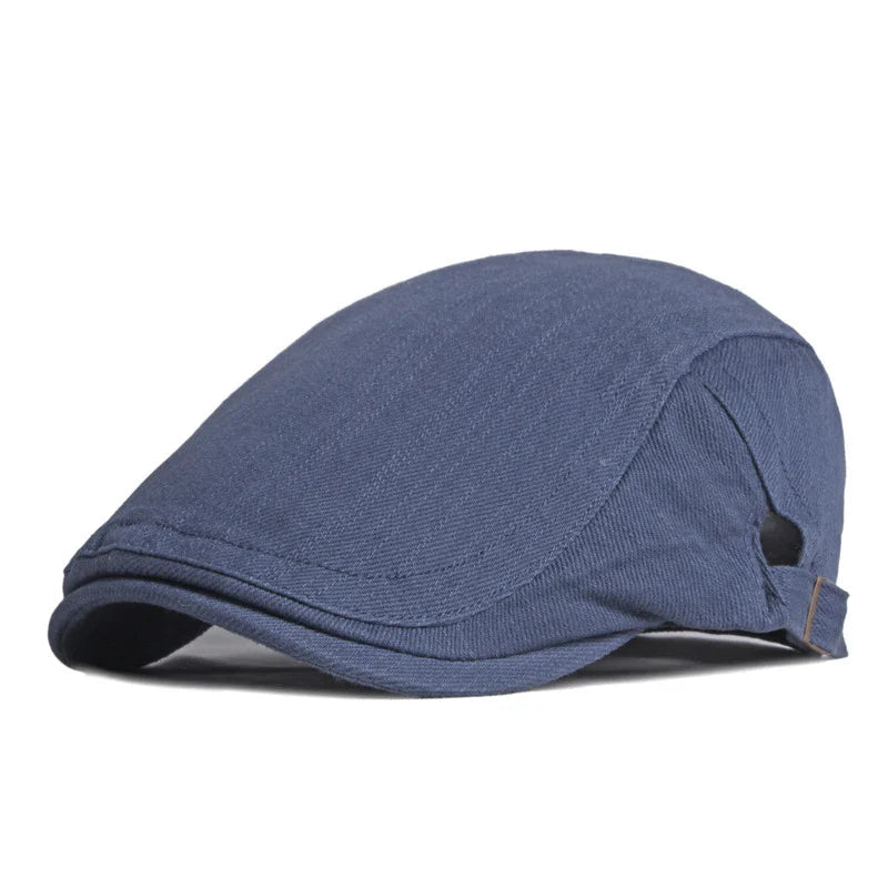 Rollason - Gorra Plana de Algodón Ajustable