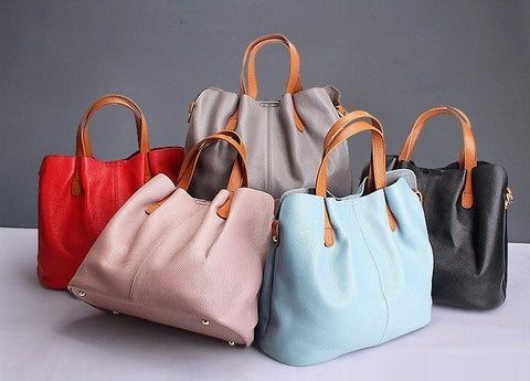Naelaa - Bolso Tote Clásico Estructurado