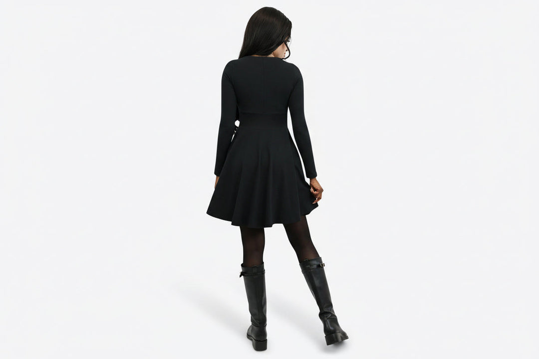 Nylaya - Vestido Tipo Falda-Pantalón a La última