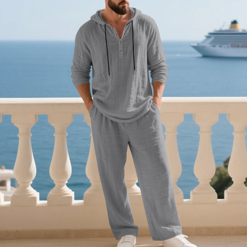 Maoray - Conjunto Informal de Sudadera Con Capucha y Pantalón