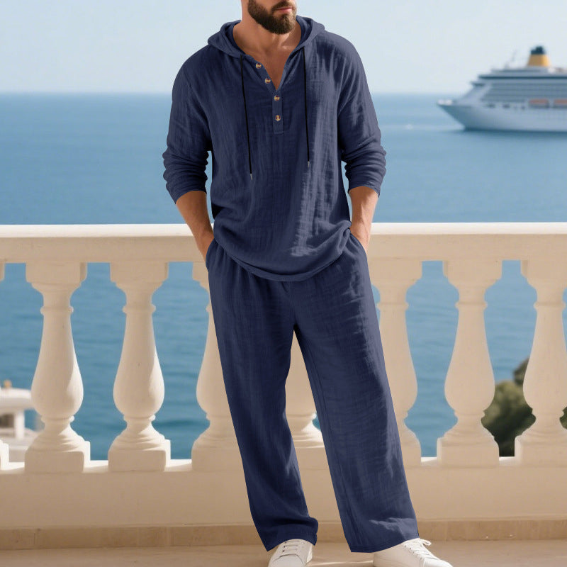 Maoray - Conjunto Informal de Sudadera Con Capucha y Pantalón
