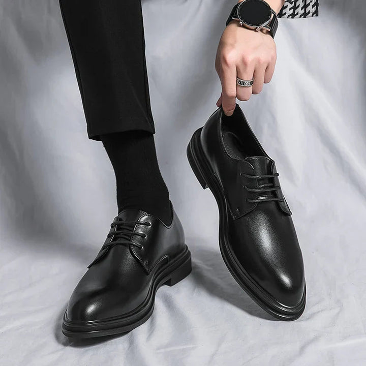 Kian - Zapatos De Cuero Con Cordones