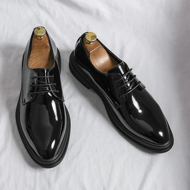Kian - Zapatos De Cuero Con Cordones