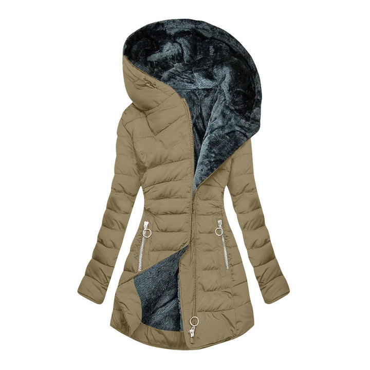 Ilariy - Abrigo Acolchado De Invierno Con Capucha