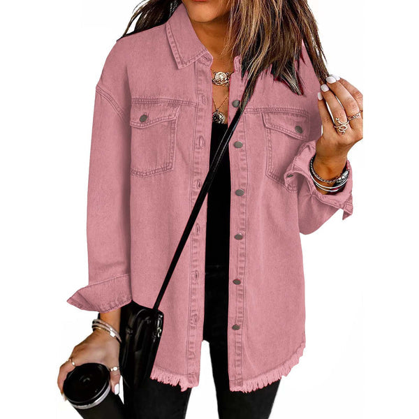 Kahlia - Chaqueta Vaquera De Manga Larga