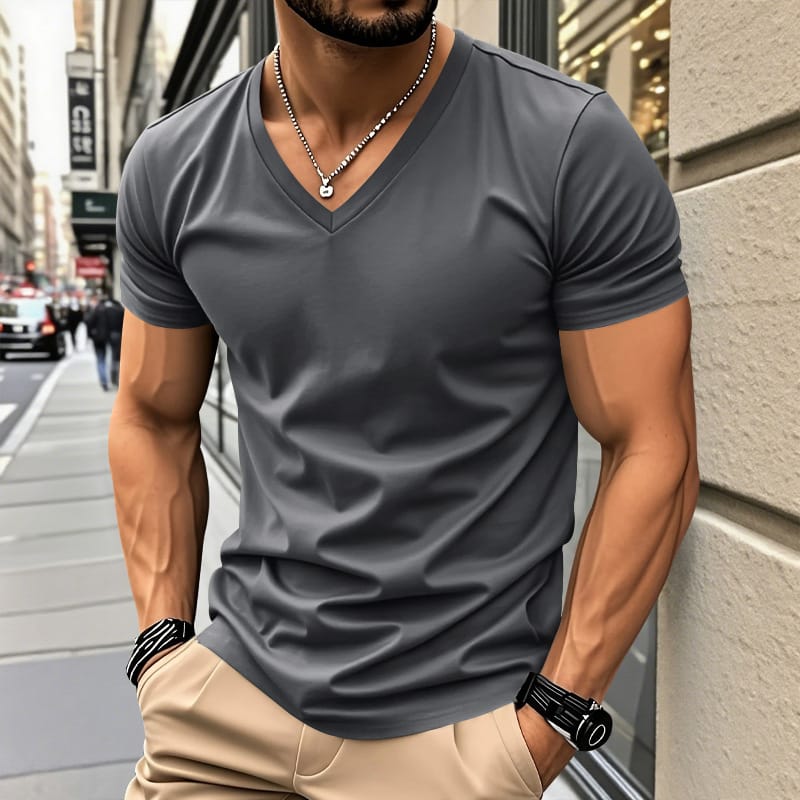 Railson - Camisa De Tejido De Algodón Con Textura