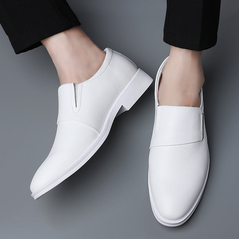 Hader - Mocasines de Piel Con Punta Afilada