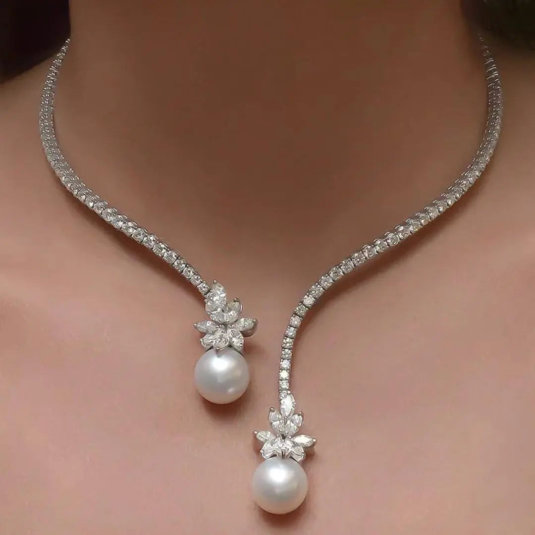 Yahli - Elegante Collar de Perlas