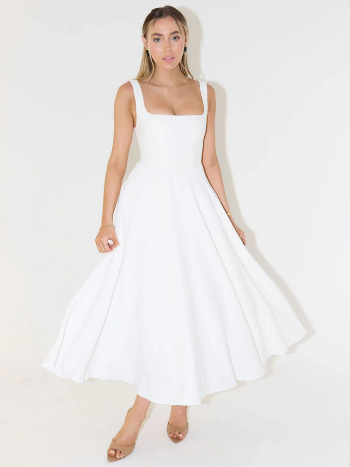 Nangula - Elegante Vestido De Rayón