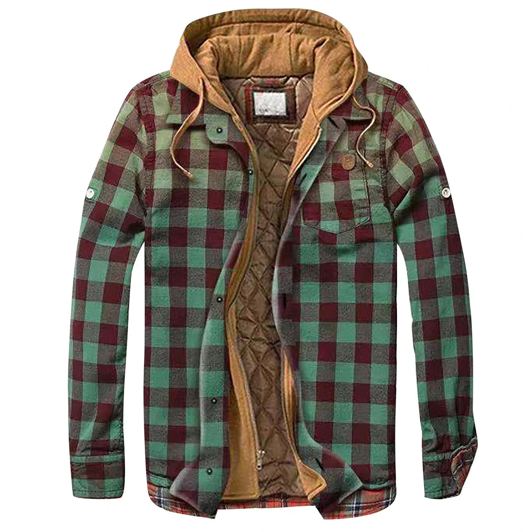Valdas - Chaqueta Con Capucha y Manga Larga