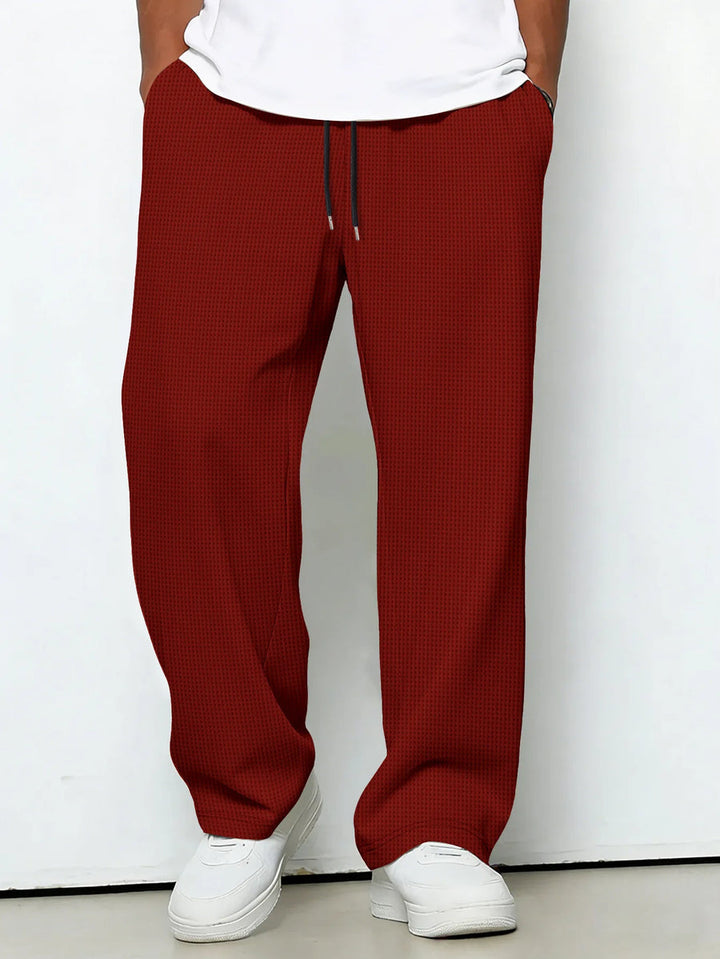 Messi - Pantalones Informales De Corte Ancho Con Cordón