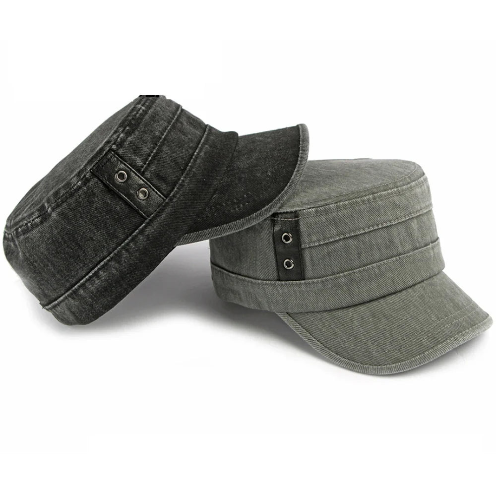 Salih - Gorra Vaquera Con Correa Con Hebilla