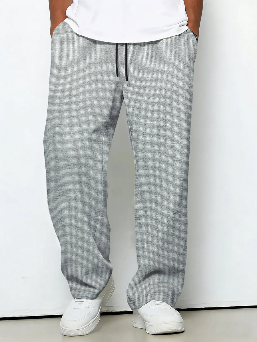 Messi - Pantalones Informales De Corte Ancho Con Cordón