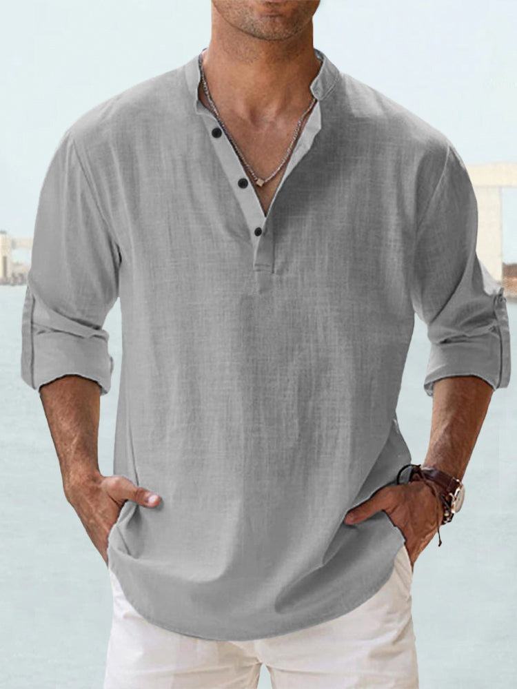 Leon - Camisa De Lino Transpirable